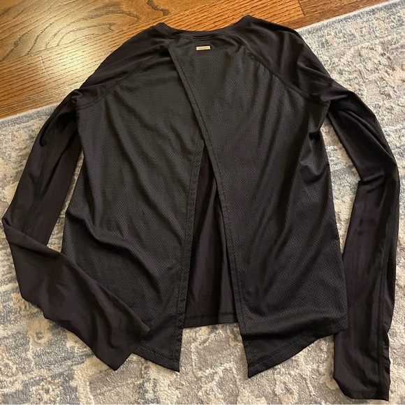 Alala Black Mesh Detail Top - Picture 1 of 8